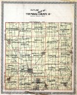 County Outline Map, Trumbull County 1899